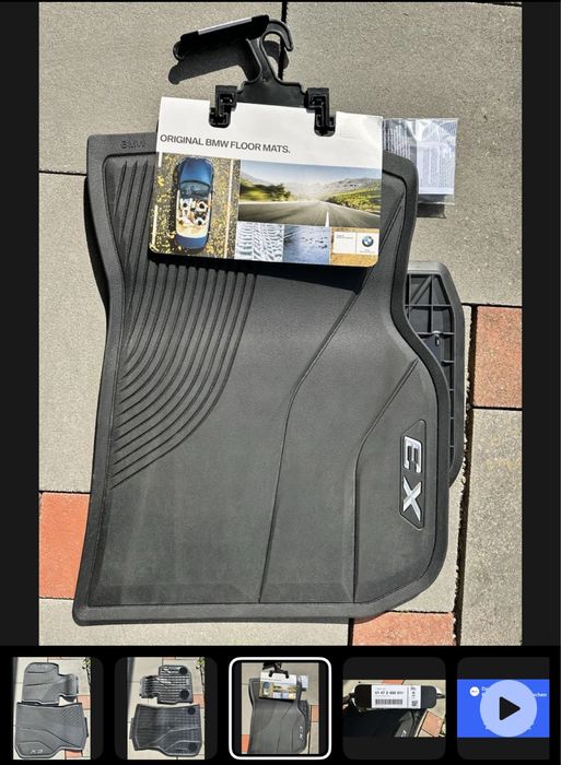 Гумени стелки Bmw X3 G01 предни