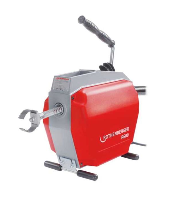 Машина для чистки канализационных труб Rothenberger R600 Спир 16-22мм