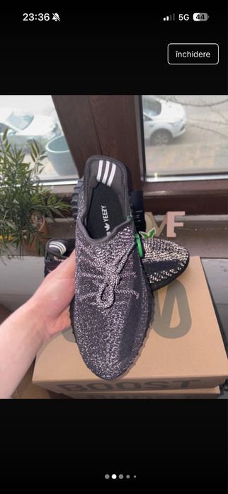 Adidas Yeezy Boost 350 V2 Black Reflective 39 40 41 43