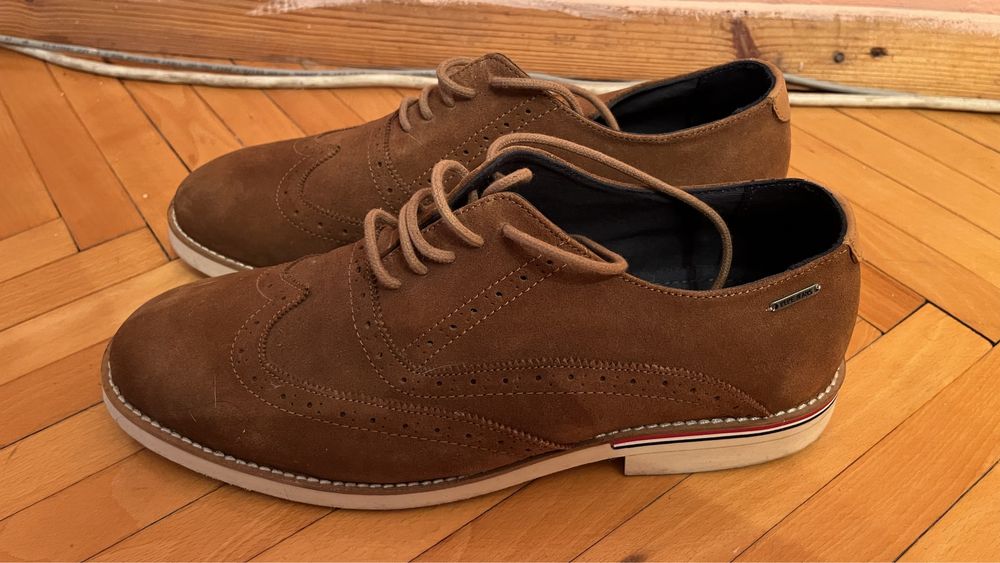 Мъжки велурени обувки #Pepe Jeans