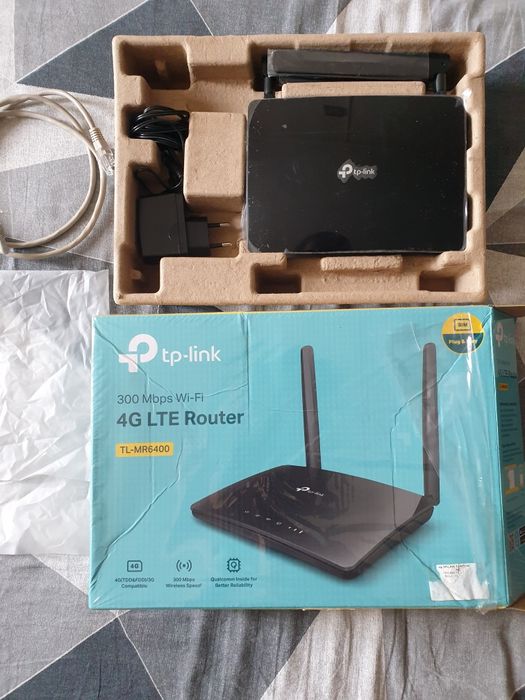 Роутер, модем, 4g вместе с симкой.