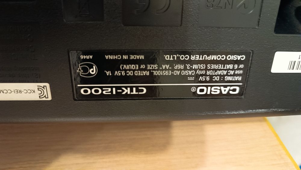 Casio синтезатор