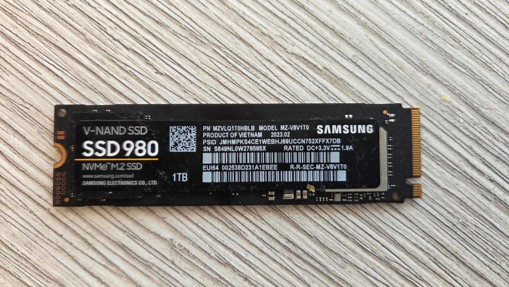 Samsung 980 - 1TB nVMe