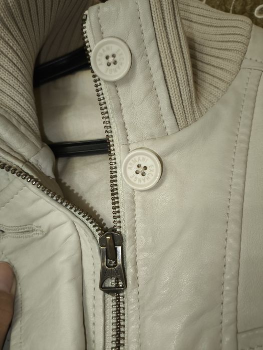 Кожаная куртка Armani Exchange