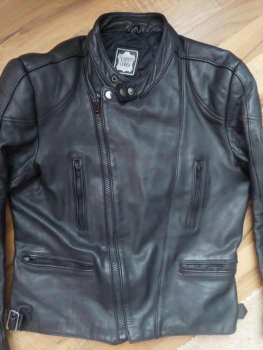 Geaca de barbat,din piele naturala,model vintage