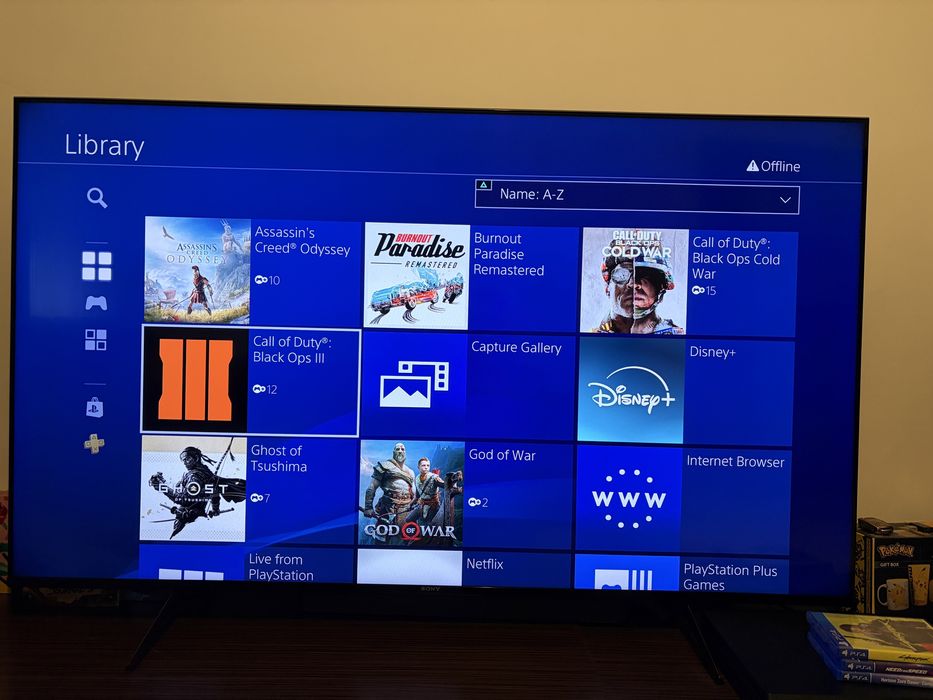 PS4 Pro 1TB controller 3 jocuri