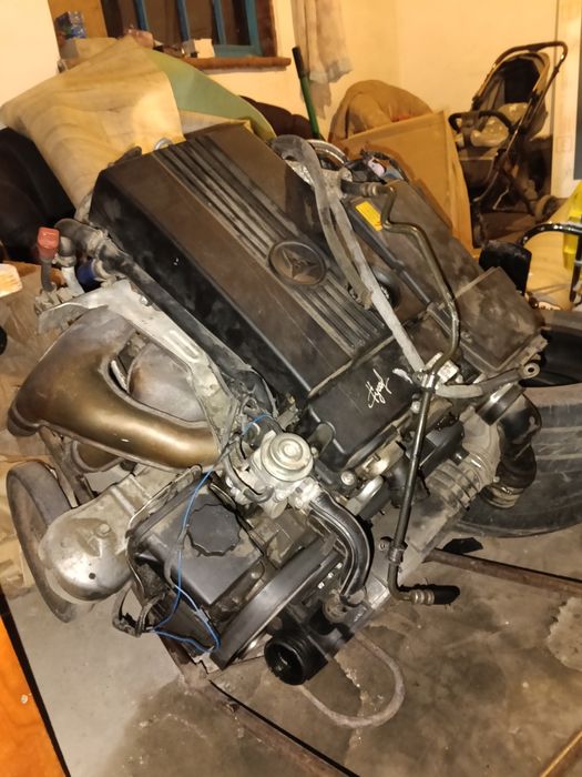 Мерседес 211 Продам двигатель 1.8 компрессор 271 двигатель