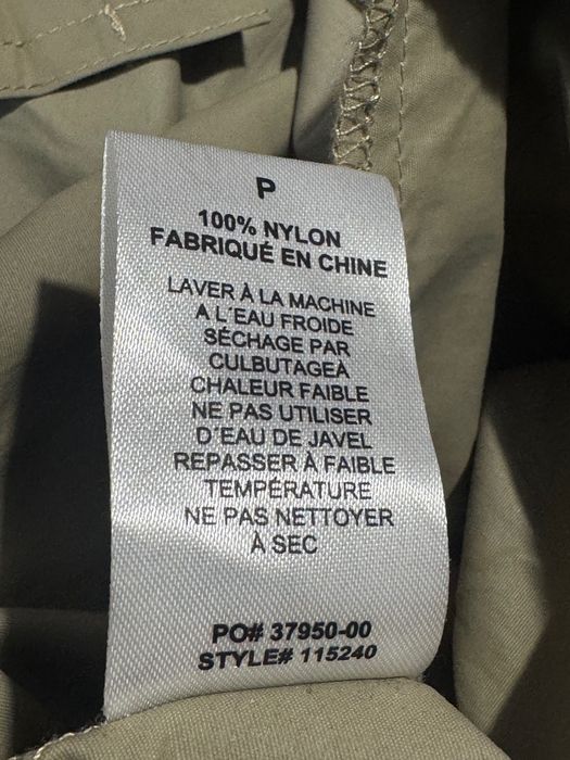 Stussy Nylon Trench Coat.