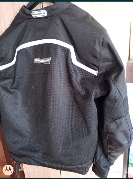 Vând geacă motocicletă Hein Gericke material textil respirabil neagră