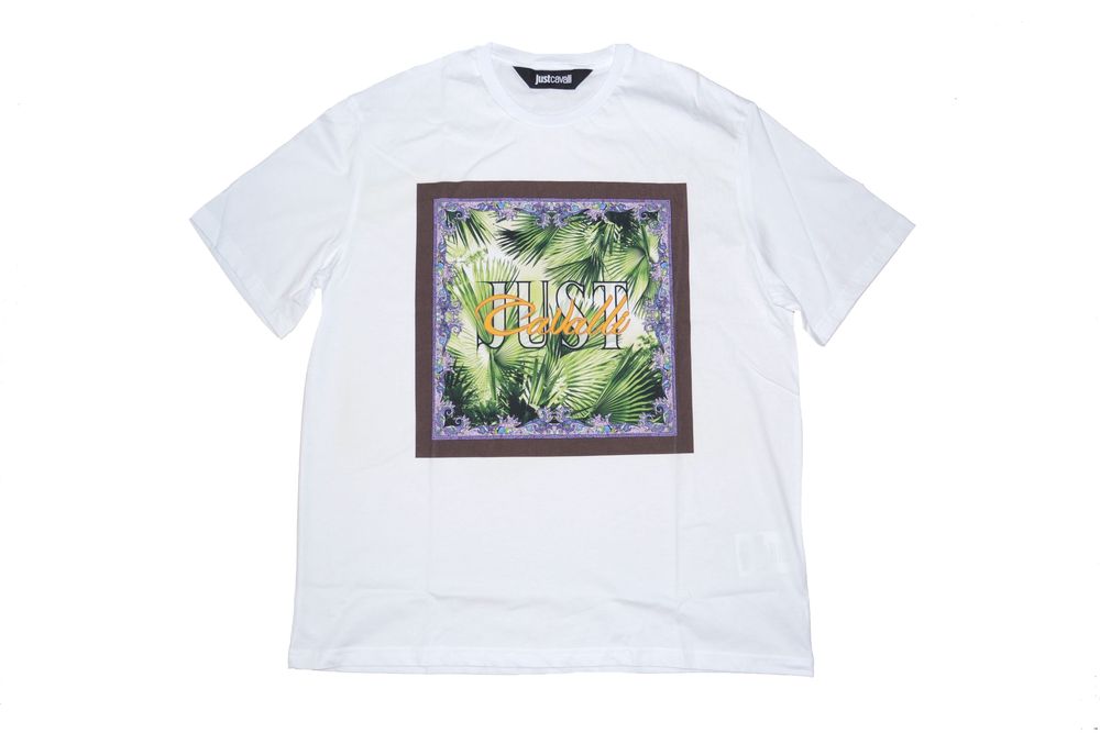 Just Cavalli - мъжка тениска, размер XXL (regular fit)