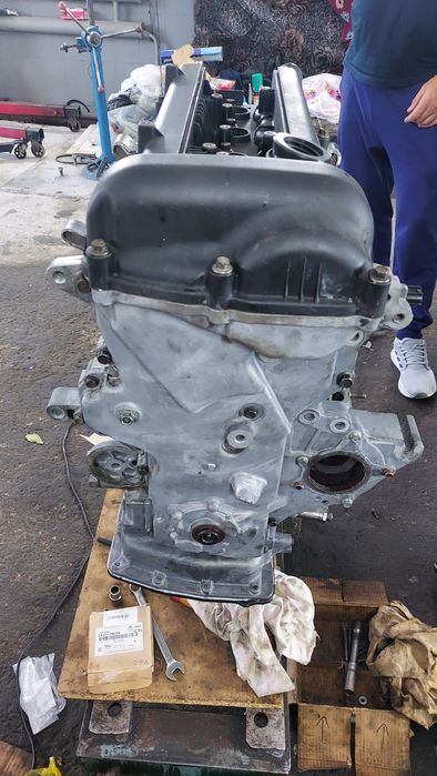 Двигатель G4FA после кап ремонта