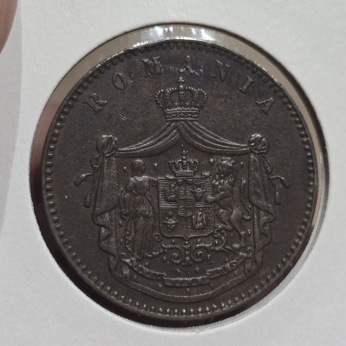 10 bani 1867 Watt aUNC - UNC