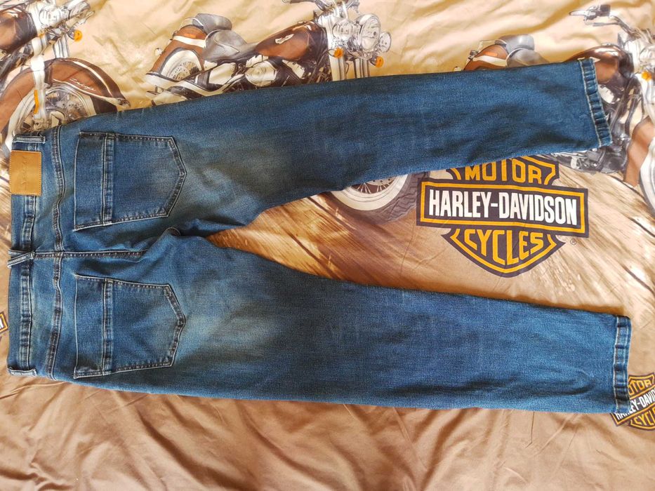 Мото дънки Seca delta slim fit blue