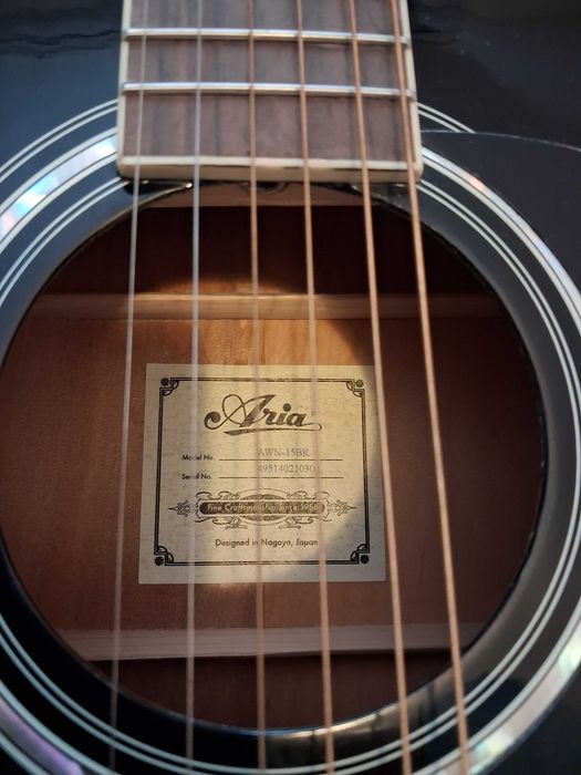 Chitara acustica Aria AWN15BK 4/4,buna invatat