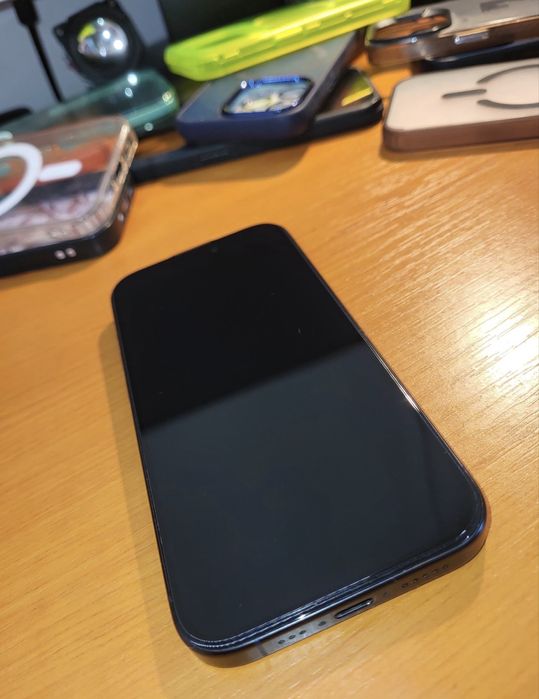 Vand iphone 15 Pro titanium blue