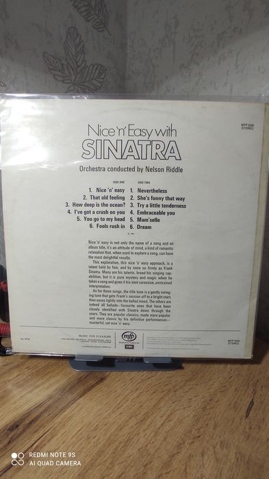 Frank Sinatra Пластинка