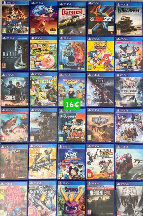 Playstation 4/5 игри  / Mortal Kombat/ sonic / until down