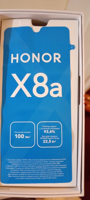 Honor x8a kafolati bilan