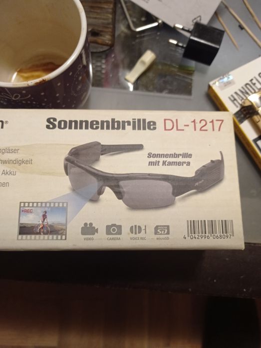 Шпионски очила с камера