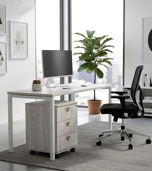 Тумбочка на колесах