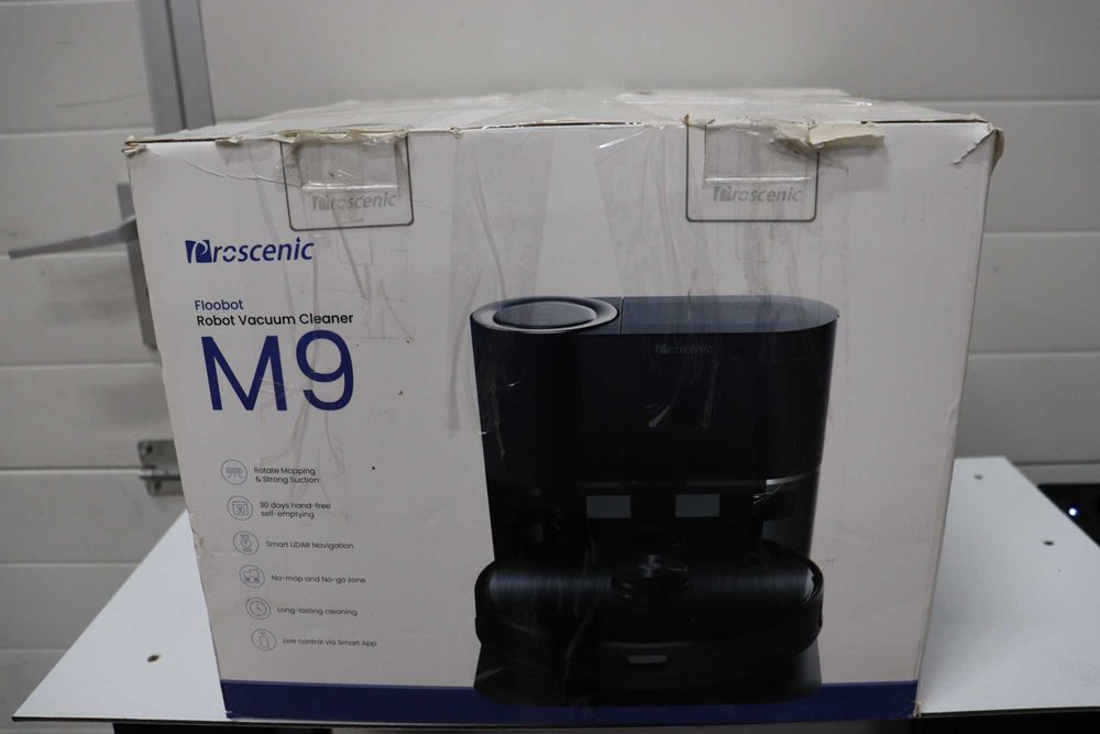 Роботизирана прахосмукачка Proscenic M9 Pro, 4500Pa, 3D картографиране