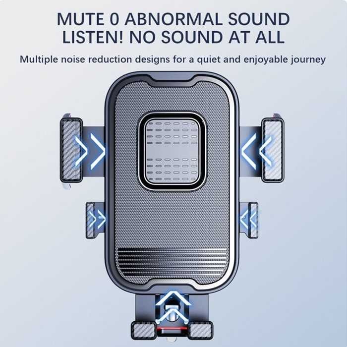 Поставка за телефон Automat, За мотопед, велосипед, PG158, Черен