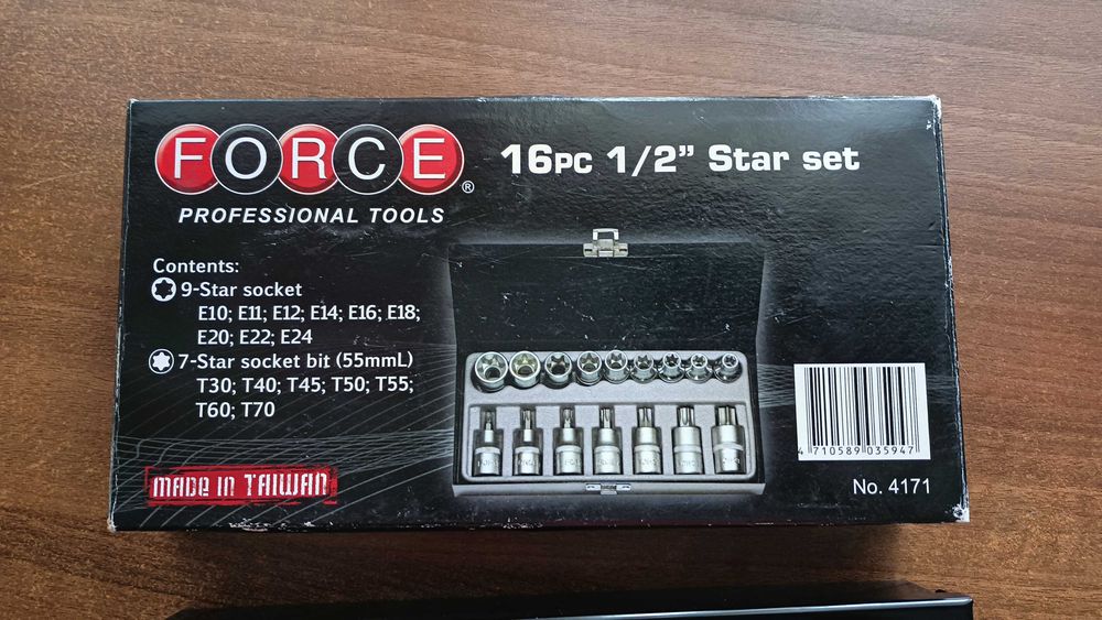 Force Professional 4171 - накрайници звезди к-т - 16 части