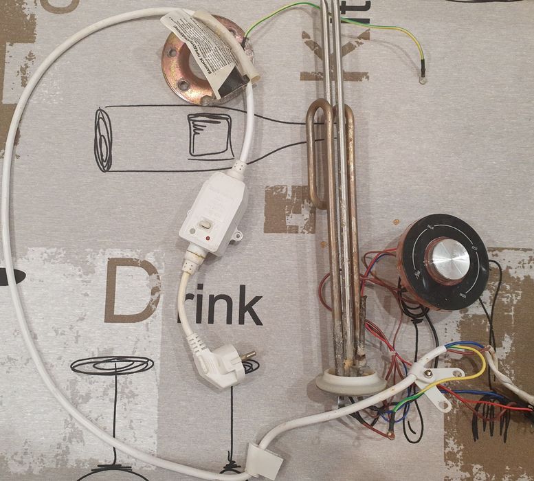 Тэн в комплекте на титан