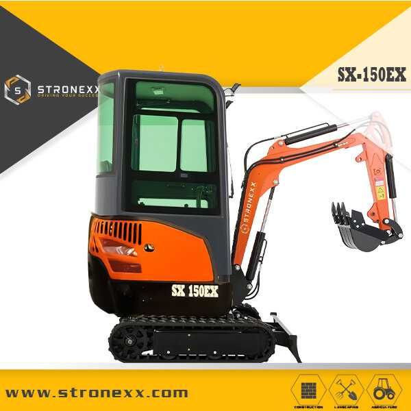 Мини багер STRONEXX 1.5 тонa с Kubota Engine