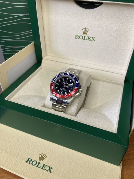Rolex gmt master 2 pepsi