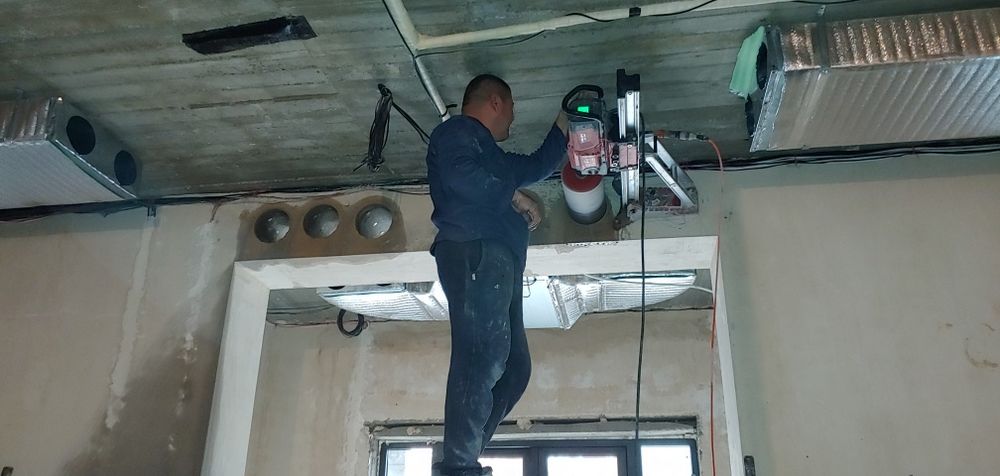 Алмазное алмазная сверления бурение перфоратор​ сверлим ломаем бетон