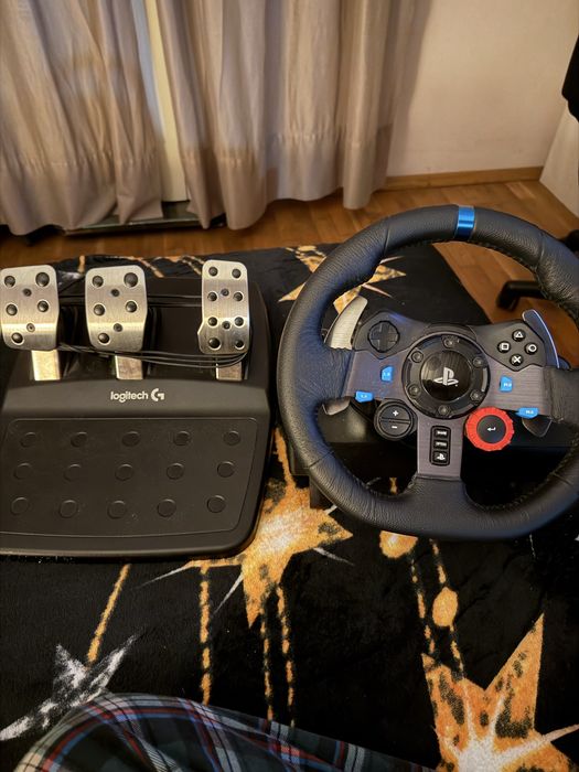 Logitech G29 Волан+Педали+3 игри
