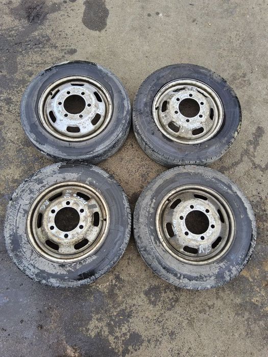 Jante Iveco pe dublu jante cu anvelope Iveco Daily punte dubla janta roata r16