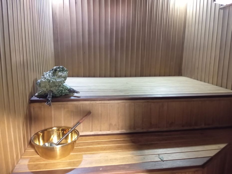 Домашняя чистая уютная баня на дровах