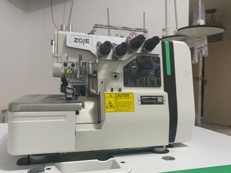 ZOJE өндірістік оверлог | Жаңа | Документтерімен