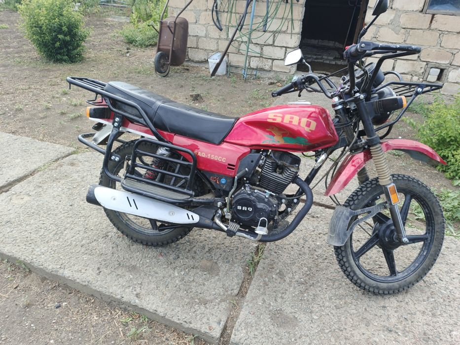 Продам мотоцикл saq-150cc