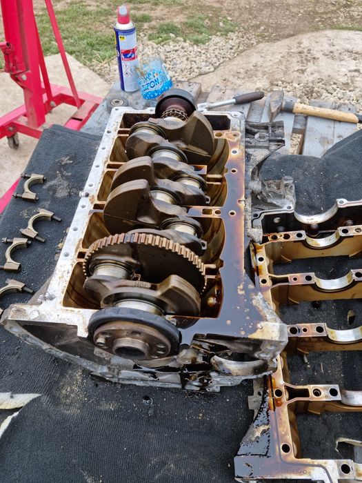 Vibrochen arbore cotit biela piston bmw seria 3 e46 316i vvt n42 n46