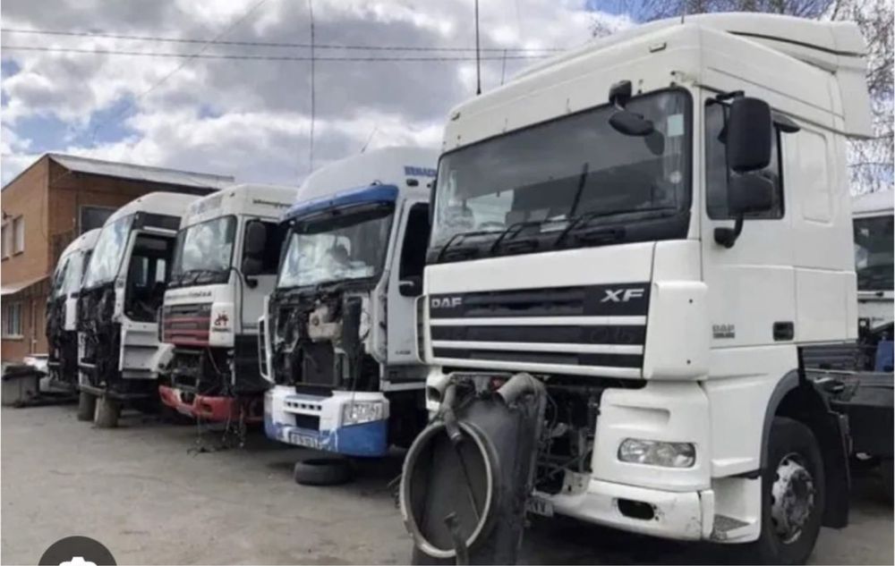 Разбор грузовых автомобилей