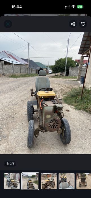 Трактор мини состаяние хорошо