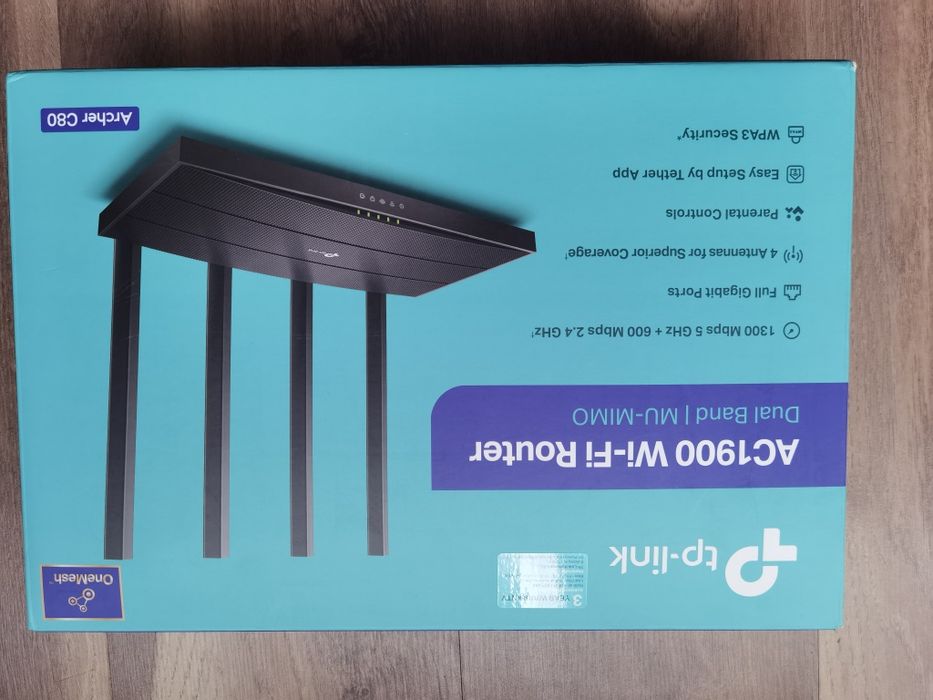 Рутер TP-Link Archer C80 / Ruter