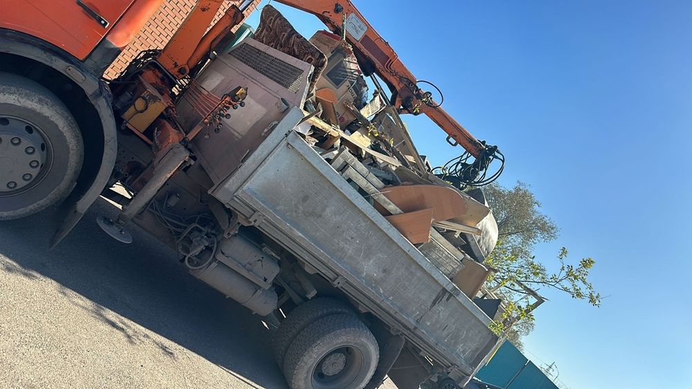 Вывоз мусора шлак