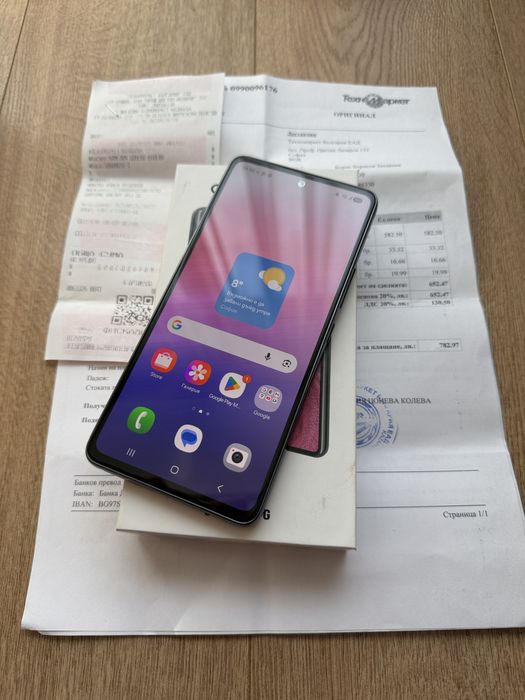 Като НОВ! Samsung Galaxy A53 128gb Black / Отличен!