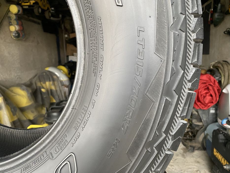 * шины 315/70/R17 Master Craft USA оригинал ездили на HUMMER