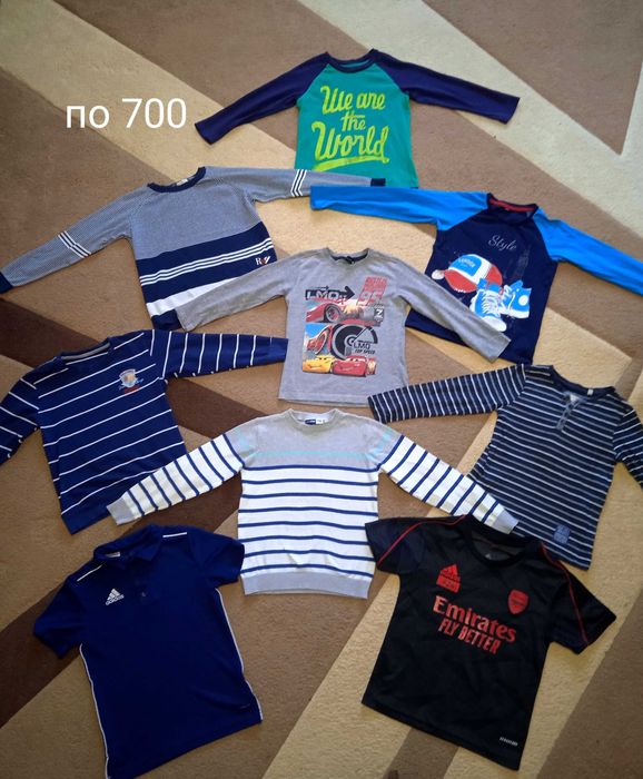 Одежда для мальчиков 4-8 лет. Листайте фото