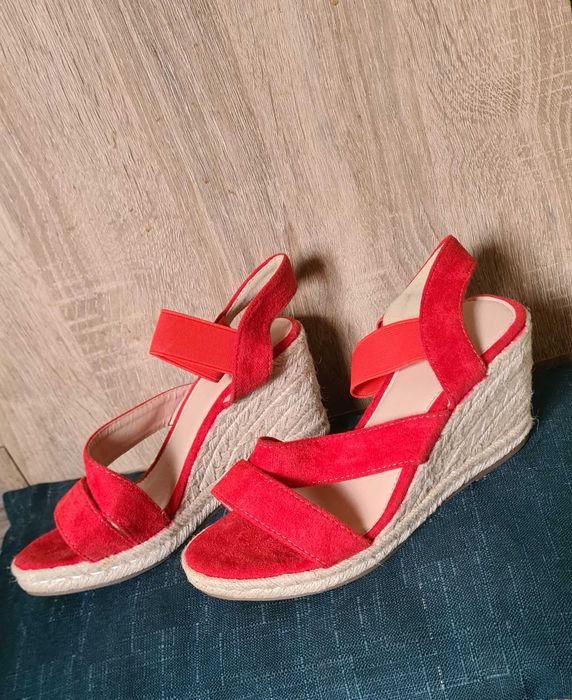 Sandale tip espadrile