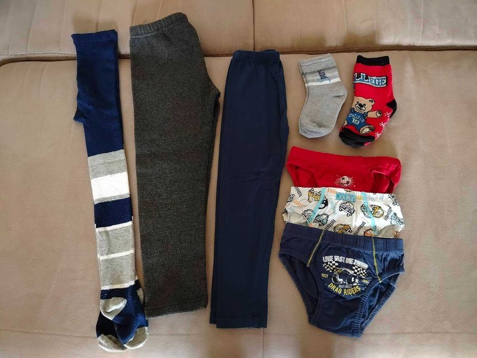 Лот зимни детски дрехи 104 см. 26 части