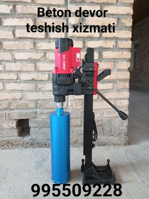 Beton devor teshish