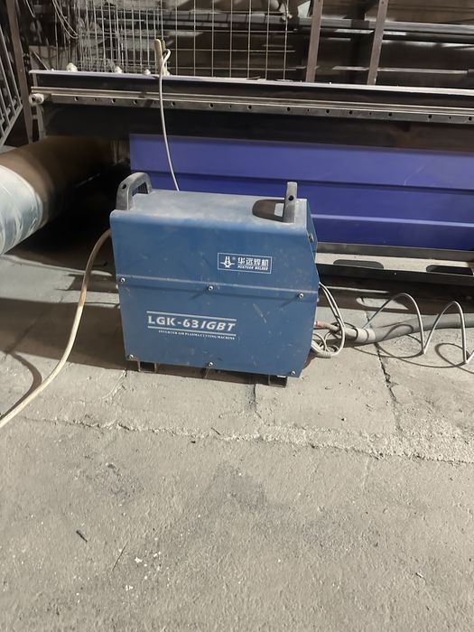 Masă CNC plasmă SBN 2000×4200 mm cu sursă Huayuan LGK‑63 IGBT