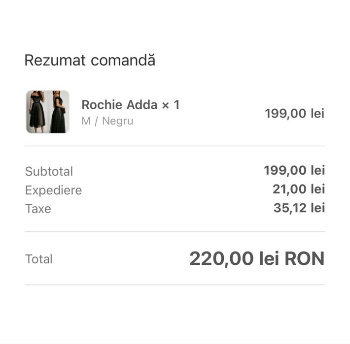 Rochie noua cu eticheta M