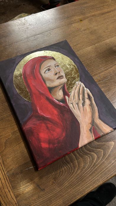 pictură religioasă - rugăciune